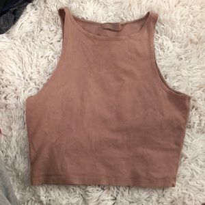 high cut crop top